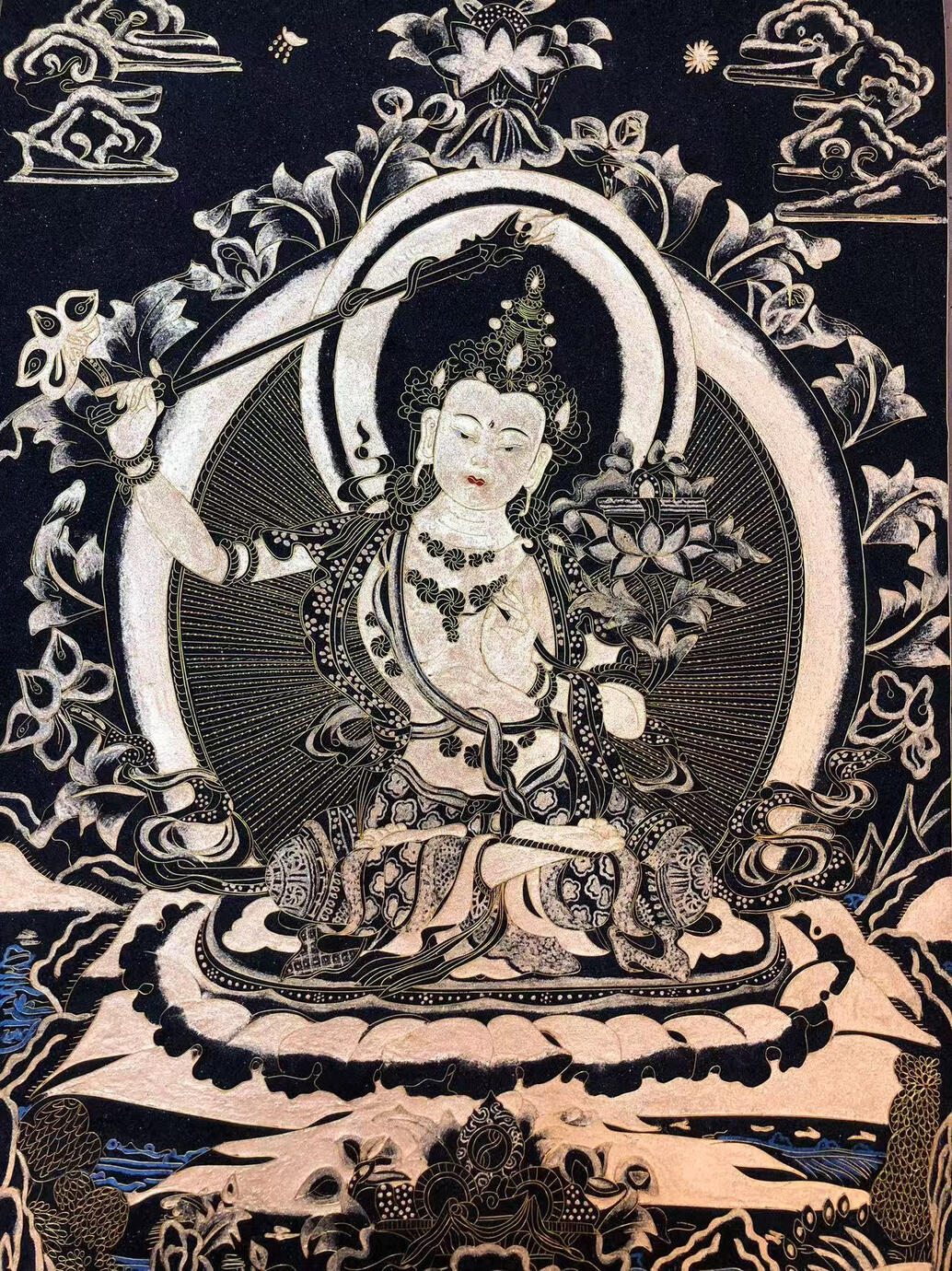 Manjushri Bodhisattva (Bodhisattva of Wisdom)